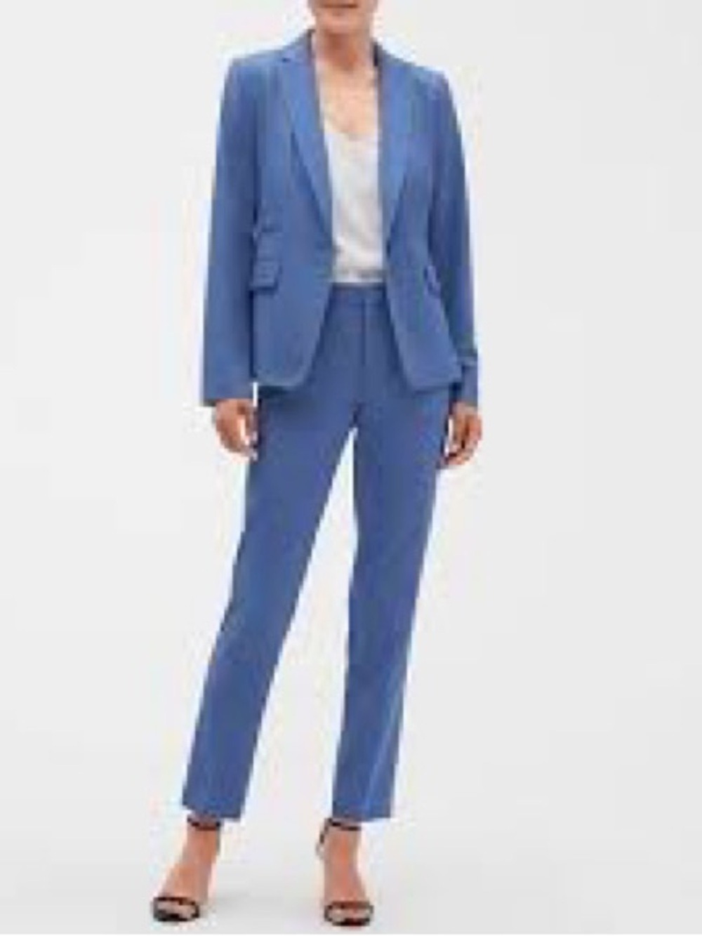Banana Republic Blue Women's Suit Pants & Blazer Set Sz 8 and 10